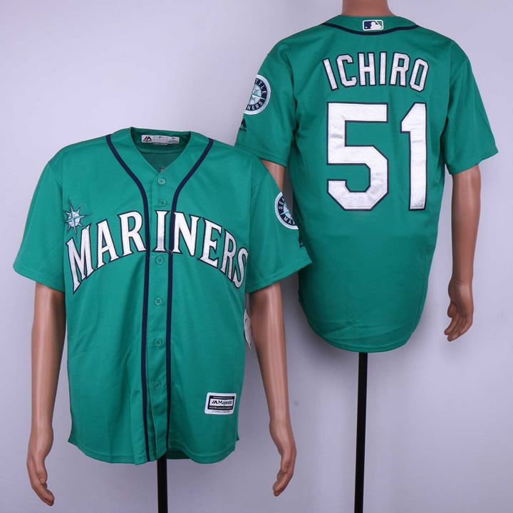 Mariners 51 Ichiro Suzuki Green Cool Base Jersey Dzhi,We sell and wholesale Mariners 51 Ichiro Suzuki Green Cool Base Jersey Dzhi on line form chian!